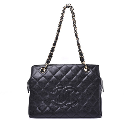 Chanel Caviar Quilted Petit Timeless Tote PTT Black 1 of 16