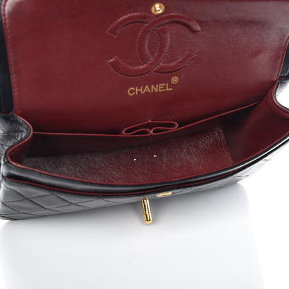 Chanel Lambskin Quilted Small Double Flap Black 6 of 12