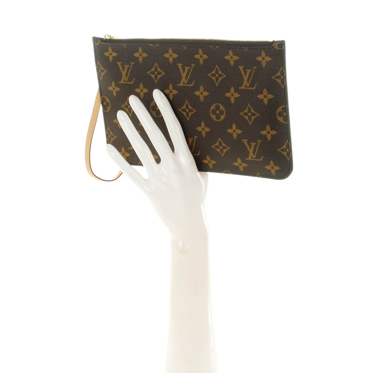 Monogram Neverfull MM GM Pochette Abricot