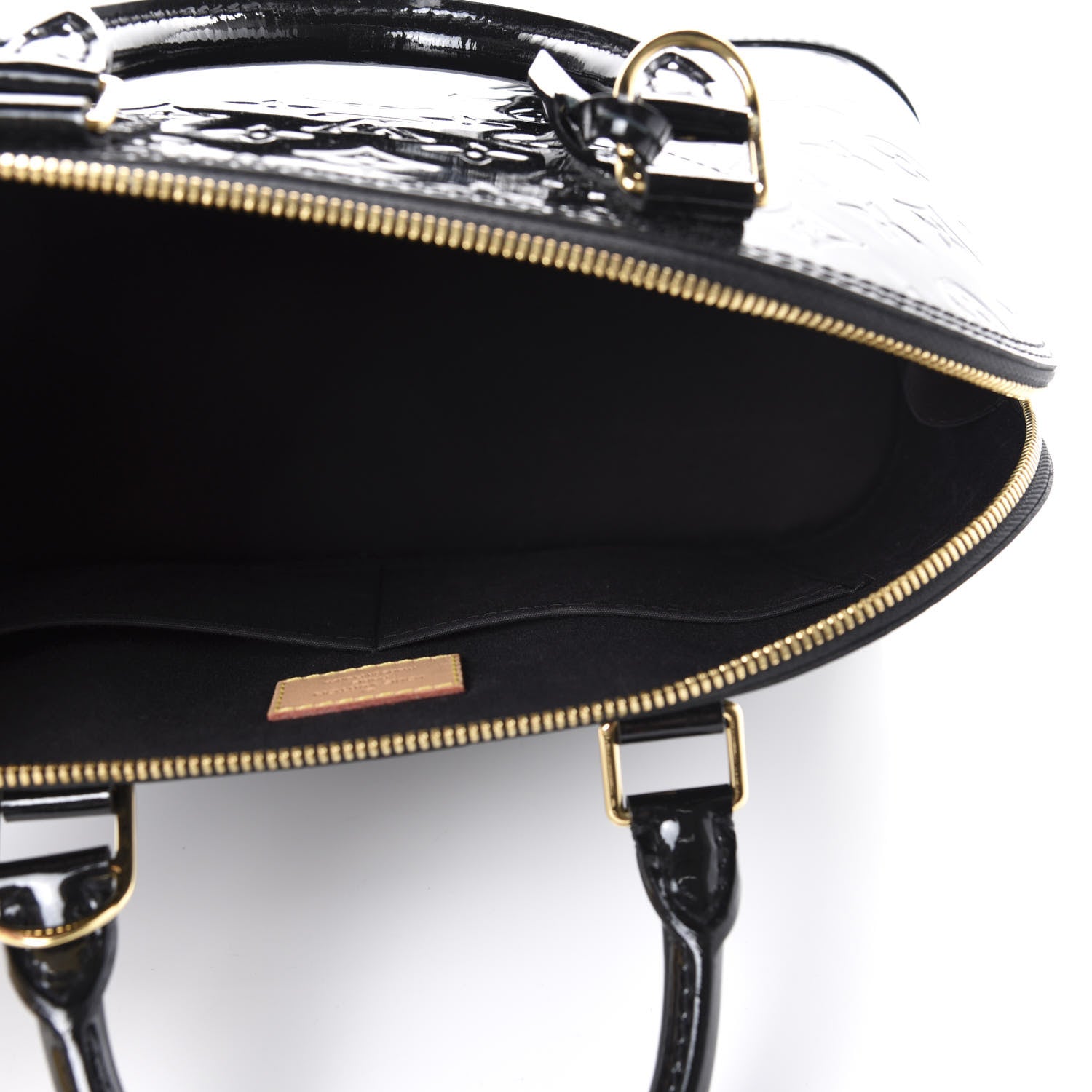 Louis Vuitton Vernis Alma PM Noir Magnetique 5 of 11