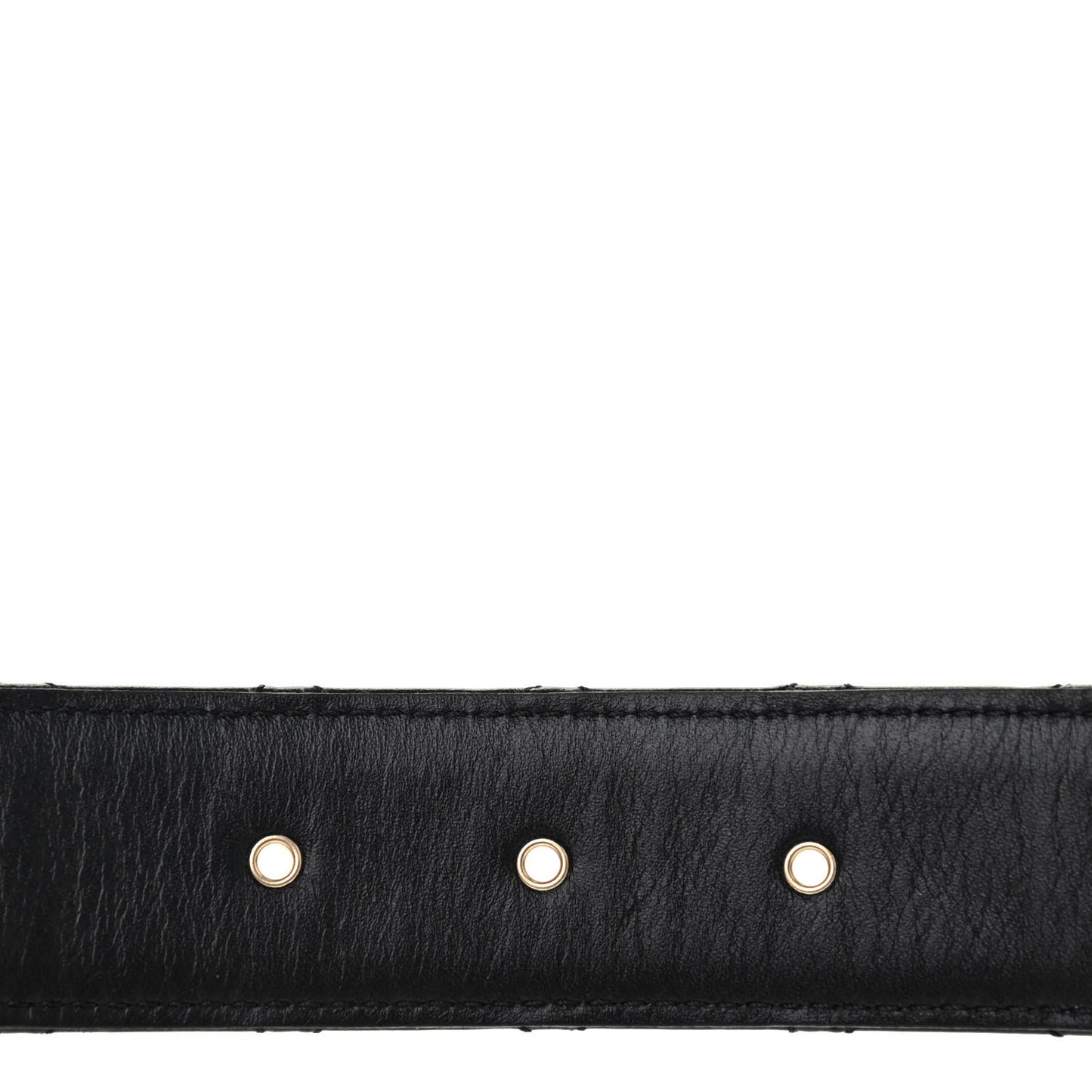 Calfskin Quilted CC Chain Belt 75 Black