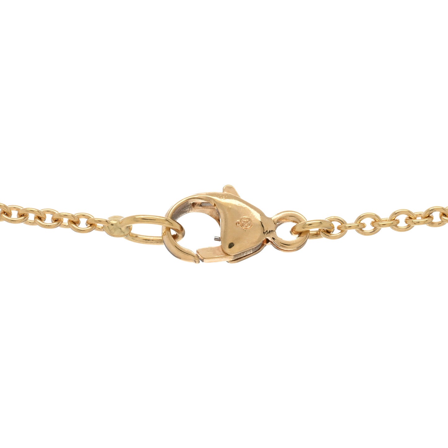 18K Yellow Gold Diamond Akoya Pearl 6.5mm Butterfly Necklace