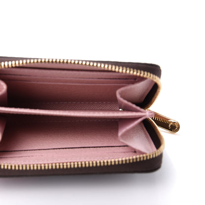 Louis Vuitton Monogram 2020 Christmas Animation Big Wheel Zippy Coin Purse Rose Ballerine 5 of 10