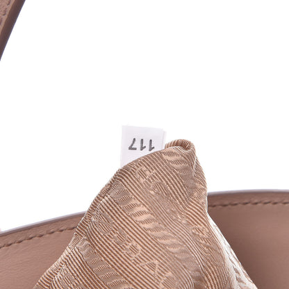 Prada Saffiano City Calf Small Esplanade Tote Cipria 8 of 8