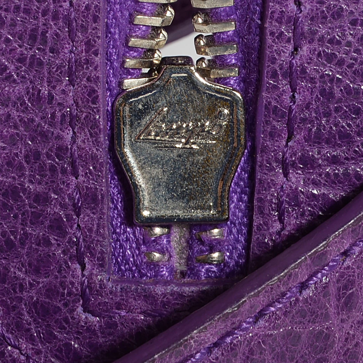 Agneau Giant 12 Silver Hardware Mini City Ultraviolet