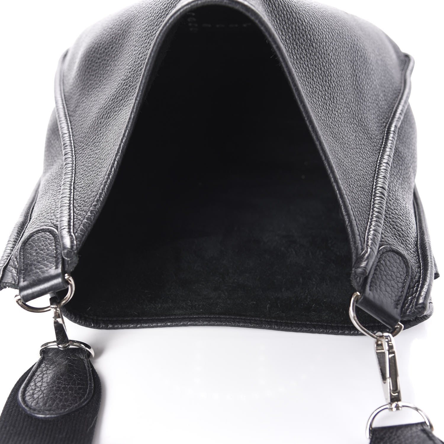 Hermes Taurillon Clemence Evelyne III GM Black 5 of 9