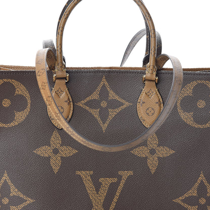 Louis Vuitton Reverse Monogram Giant Onthego GM 7 of 9