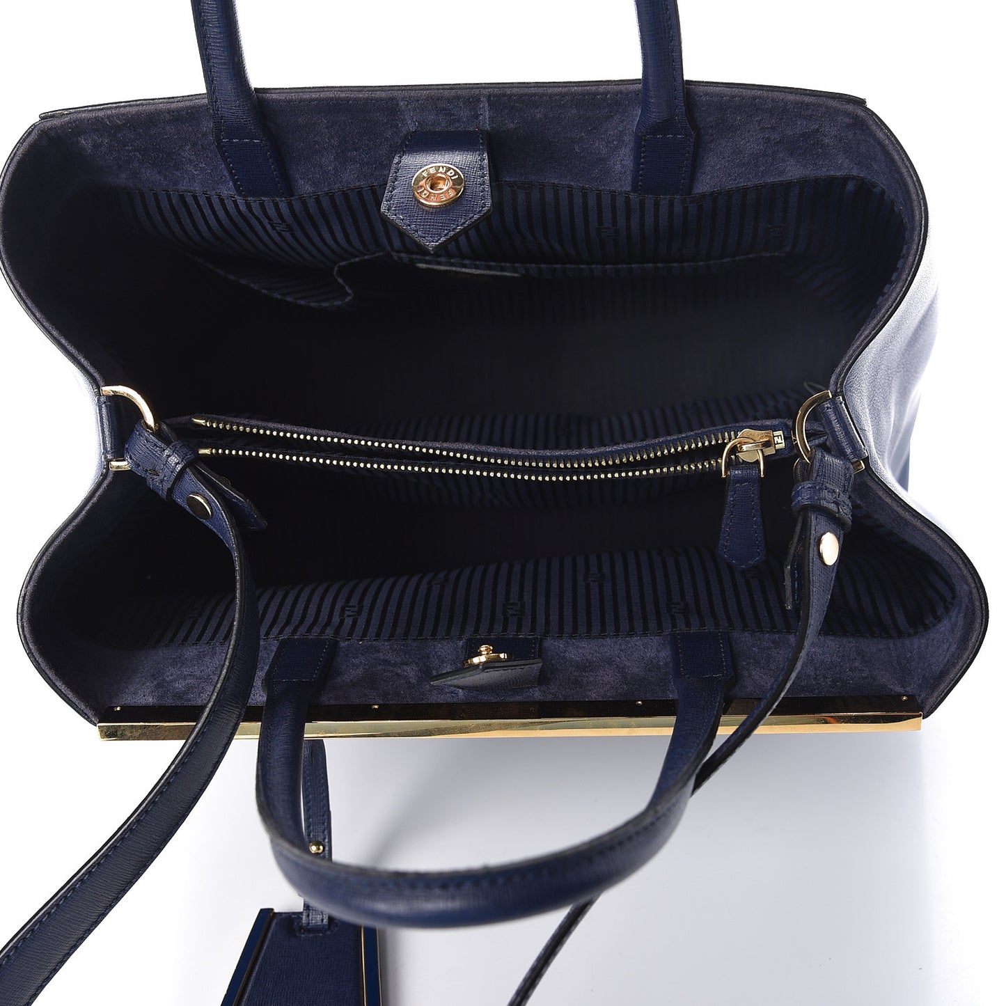 Vitello Elite Regular 2Jours Tote Blue