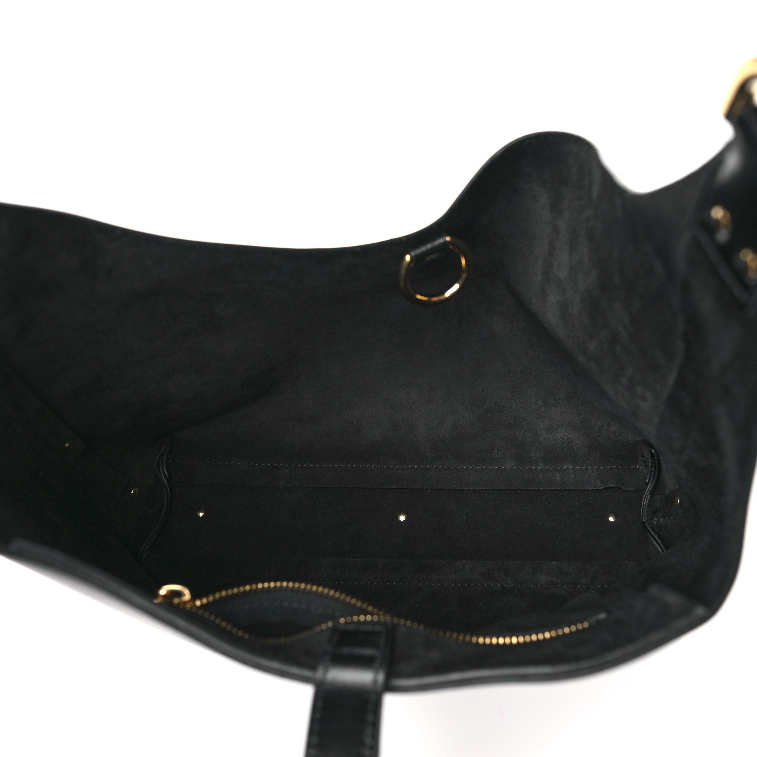 Chloe Shiny Calfskin Small Marcie Hobo Bag Black 5 of 10