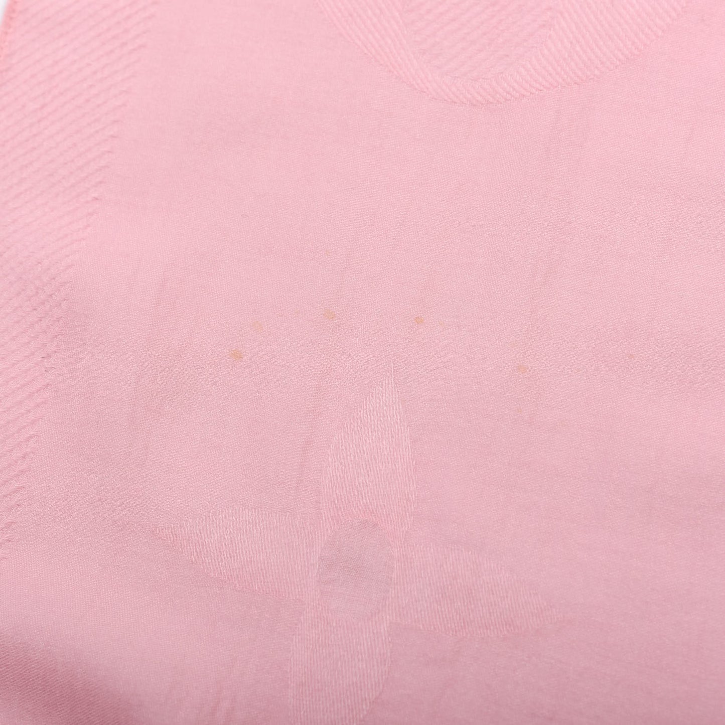Cashmere Silk Monogram Shawl Pink