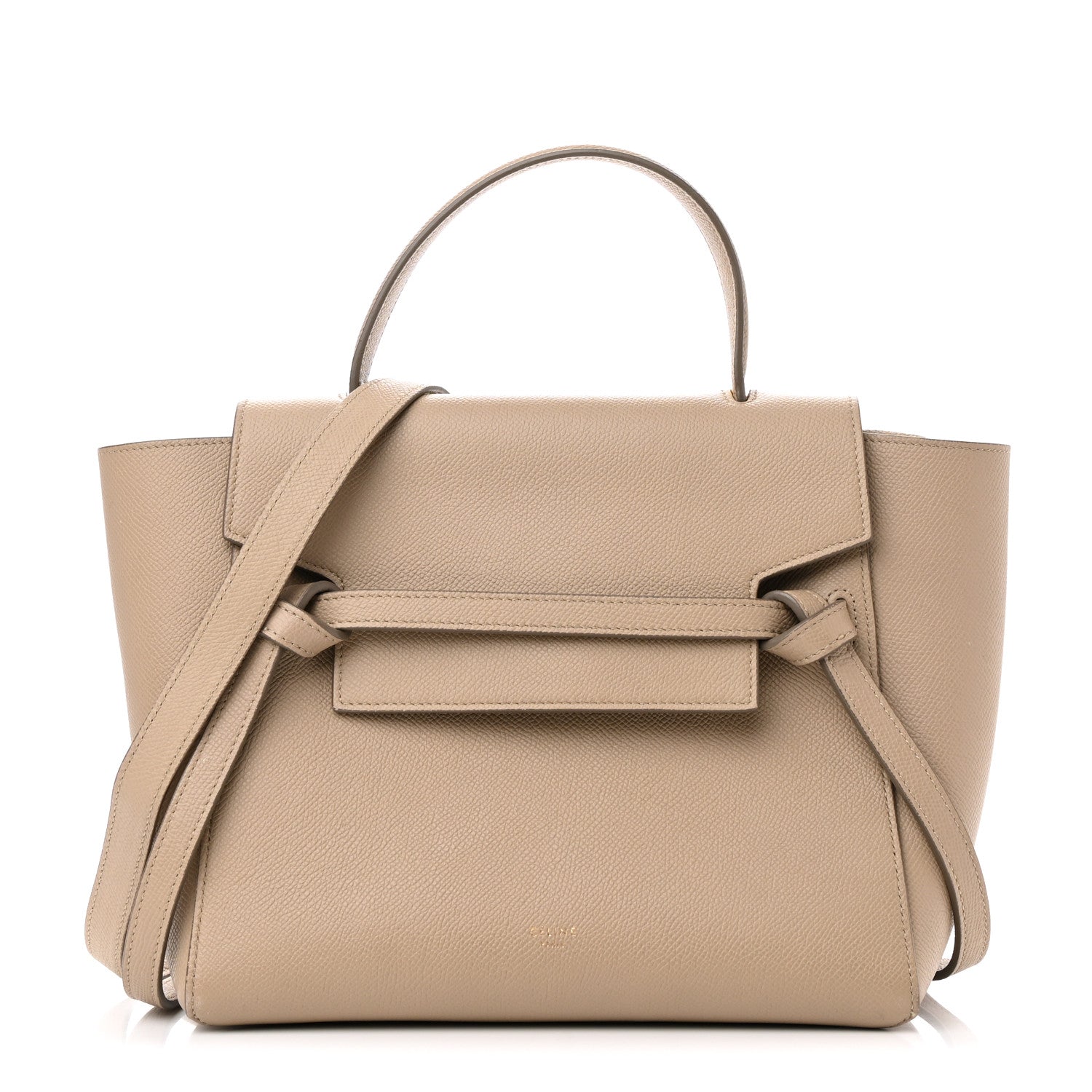 Celine Grained Calfskin Micro Belt Bag Light Taupe 1 of 10