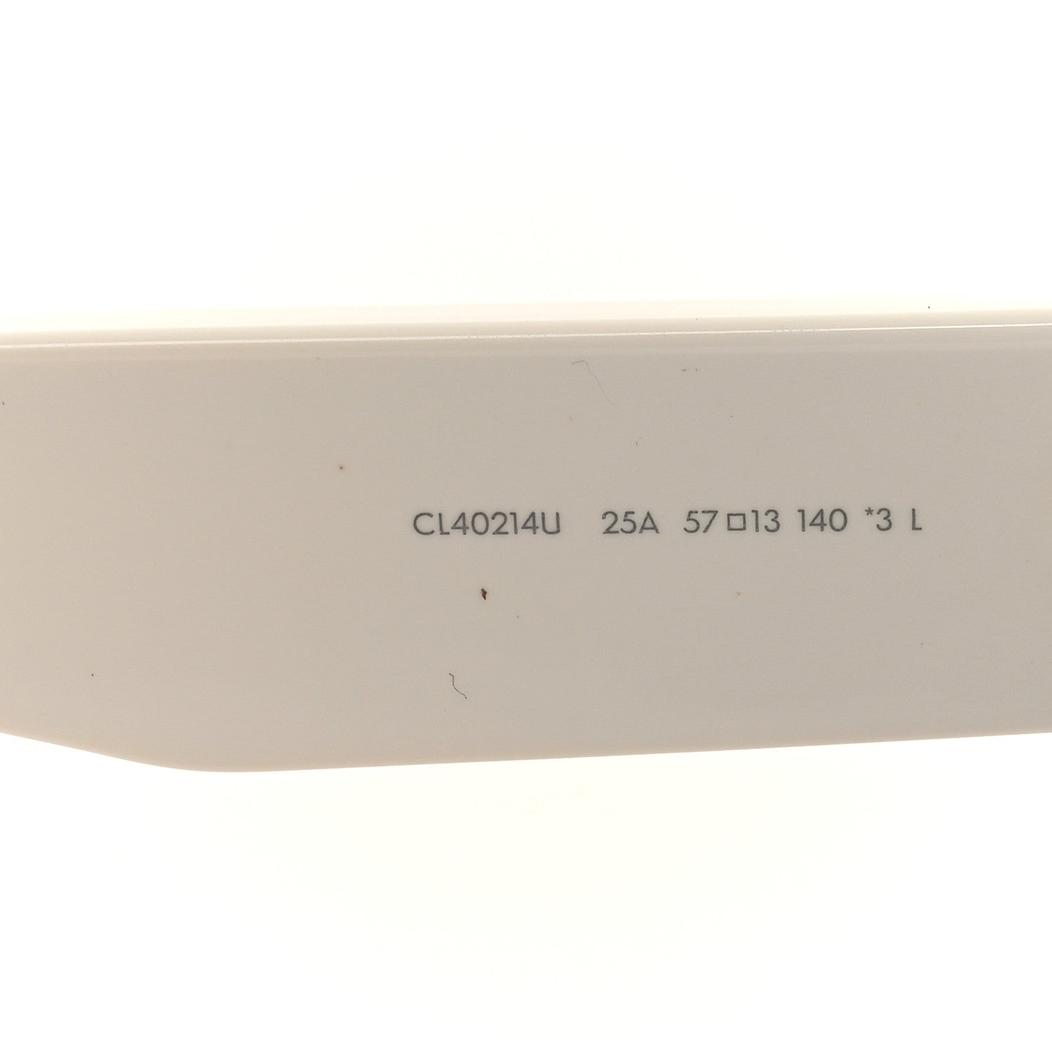 Celine Acetate Monochroms Square Sunglasses CL40214U White 6 of 6