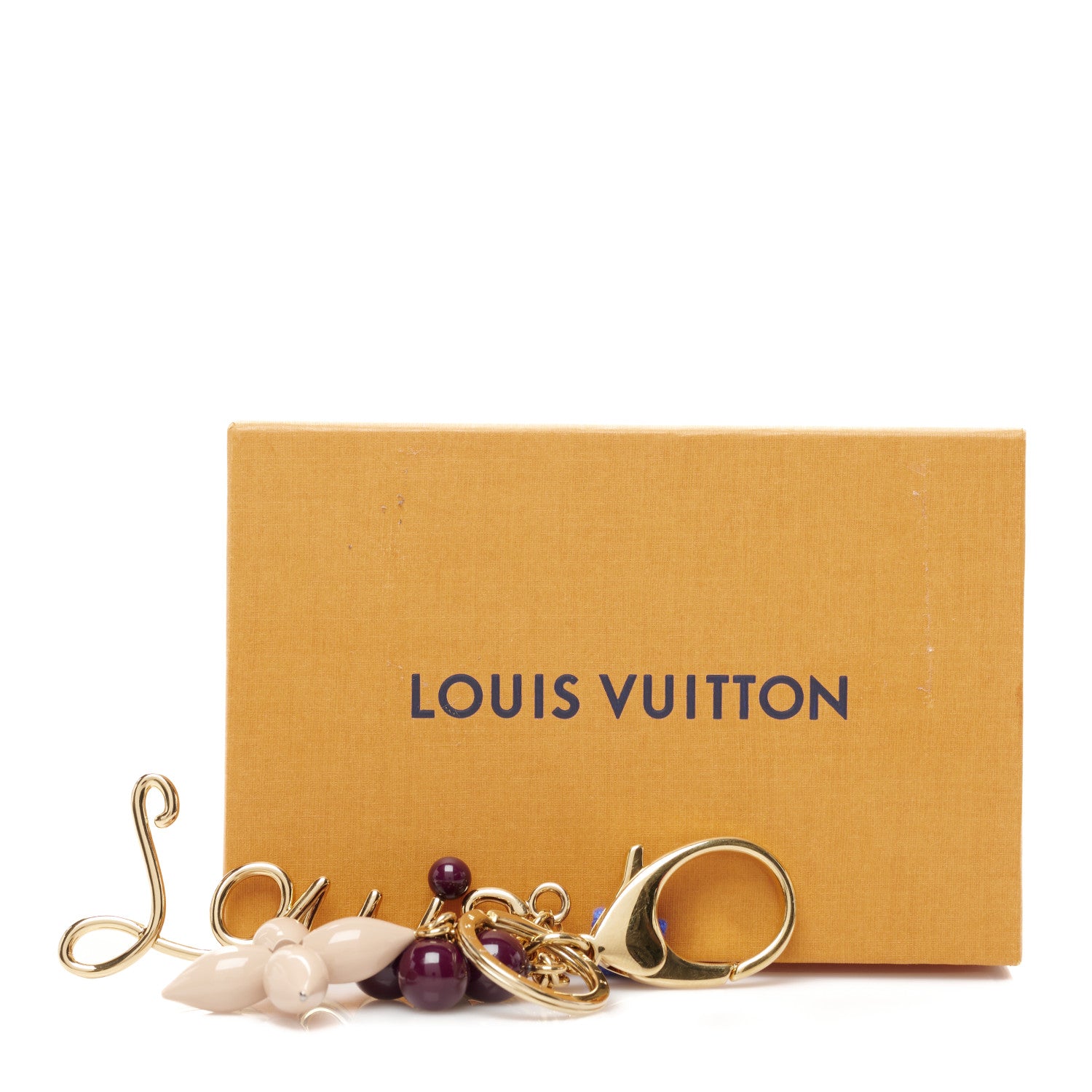 Louis Vuitton Resin Louis Bag Charm Key Holder 5 of 5