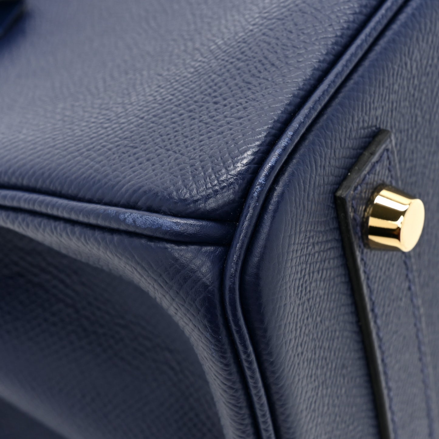 Epsom Birkin 30 Bleu Saphir