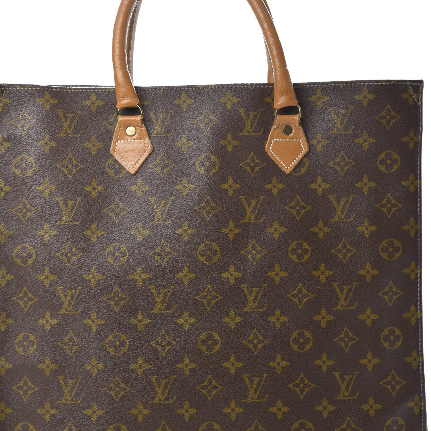 Louis Vuitton Monogram French Company Sac Plat 7 of 13