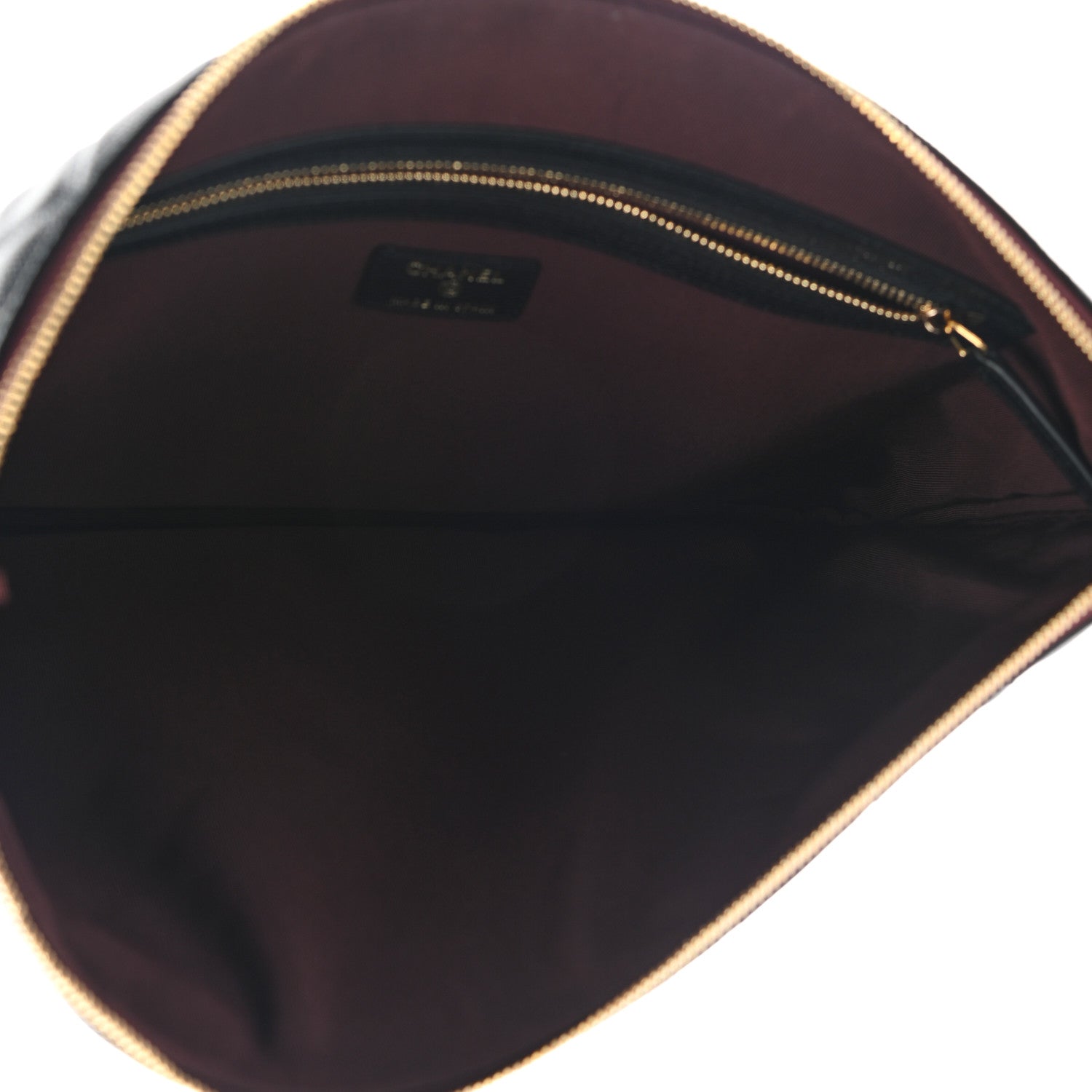 Chanel Caviar Quilted Large Cosmetic Case Black 5 of 8
