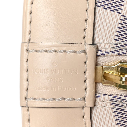 Louis Vuitton Damier Azur Braided Alma BB 6 of 8