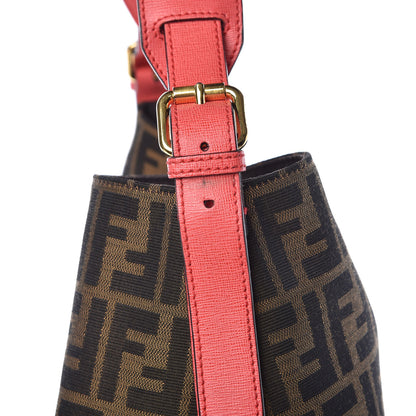 Fendi Zucca Vitello Elite Small Hobo Tobacco Ecstasy 15 of 15