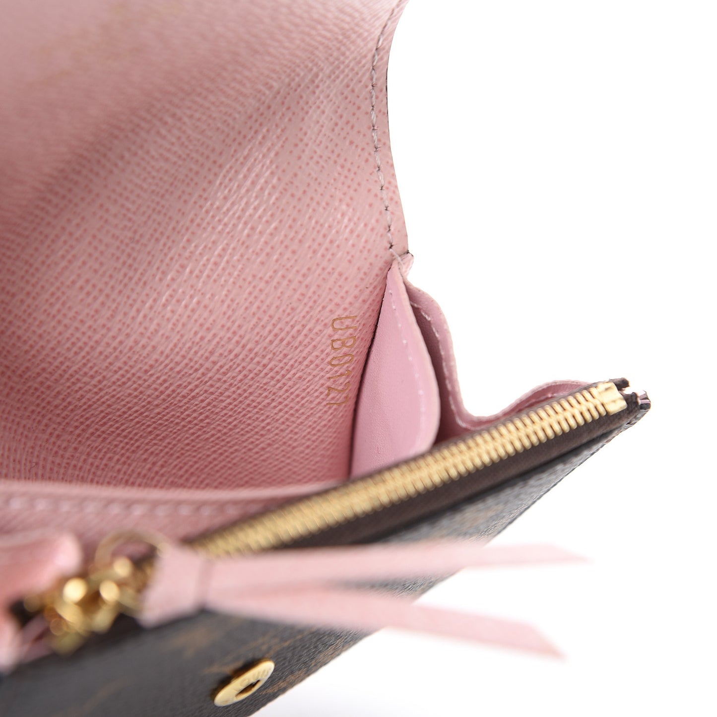 Monogram Rosalie Coin Purse Rose Ballerine