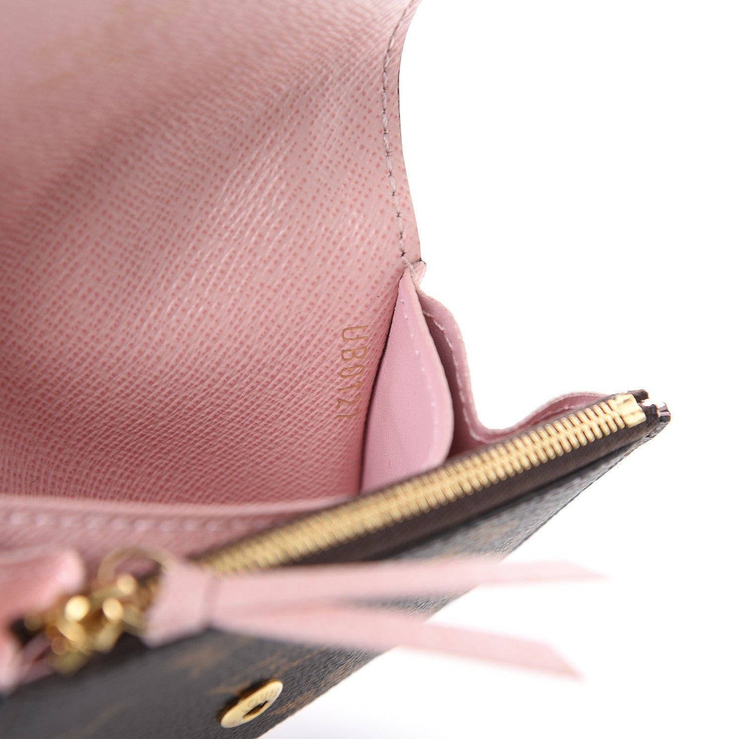 Louis Vuitton Monogram Rosalie Coin Purse Rose Ballerine 6 of 7