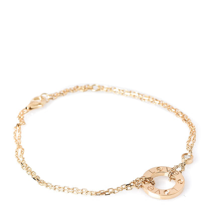 Cartier 18K Yellow Gold Diamond LOVE Bracelet 1 of 5