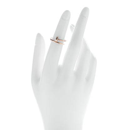 Cartier 18K Pink Gold Small Juste Un Clou Ring 49 5 2 of 5
