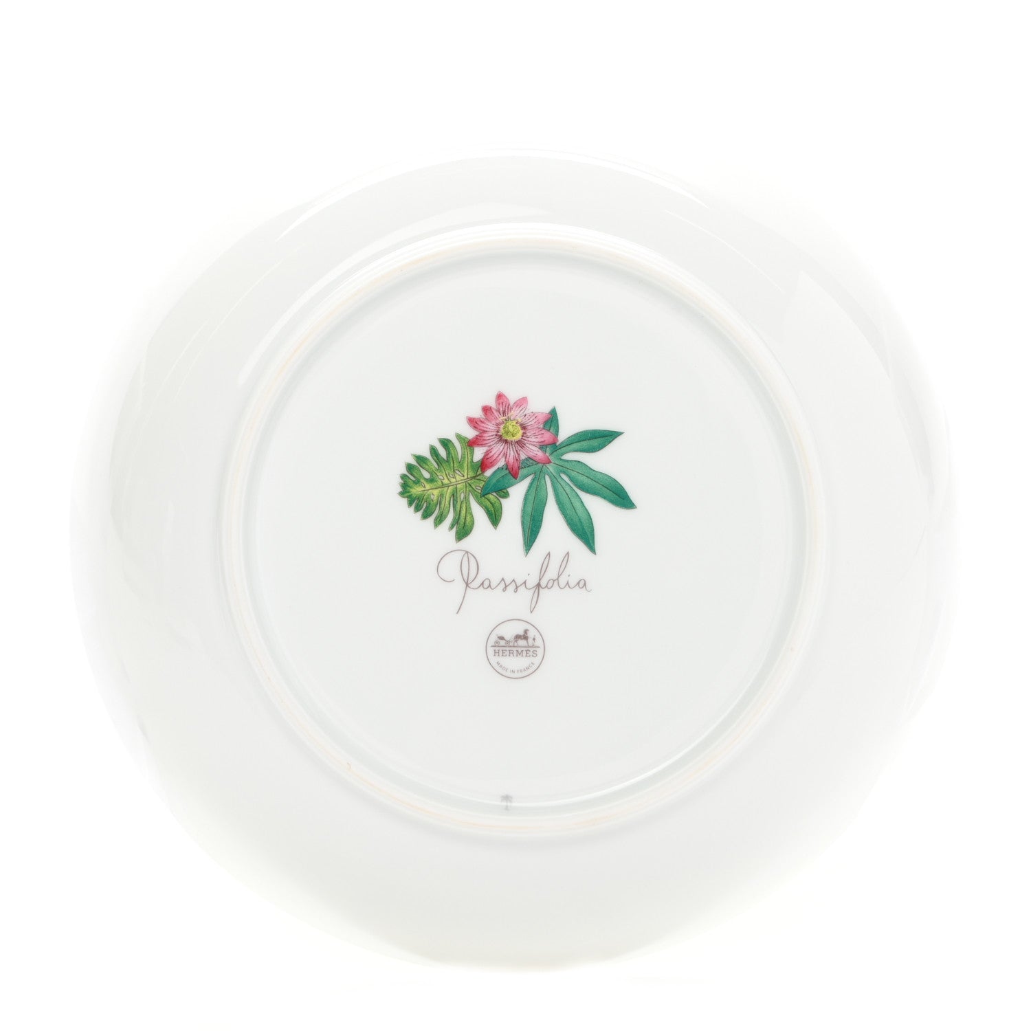 Hermes Porcelain Passifolia Cereal Bowl 2 of 5