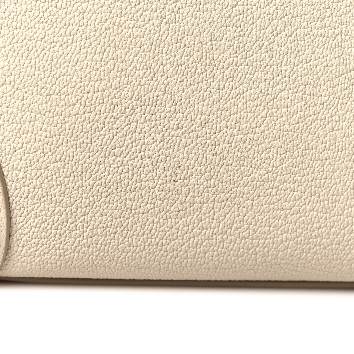 Goatskin Nano Luggage White