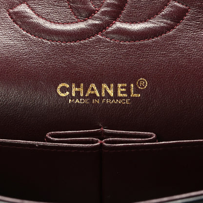 Chanel Lambskin Quilted Medium Double Flap Black 6 of 9