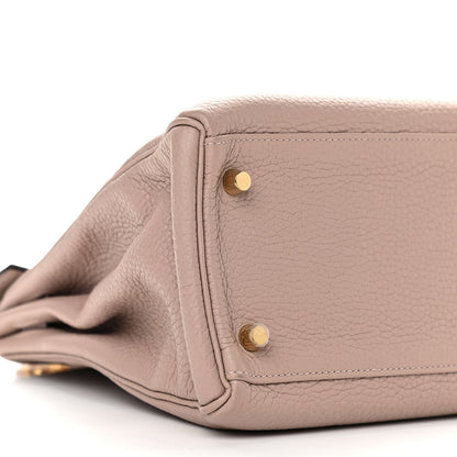 Hermes Taurillon Clemence Kelly Retourne 32 Glycine 9 of 12