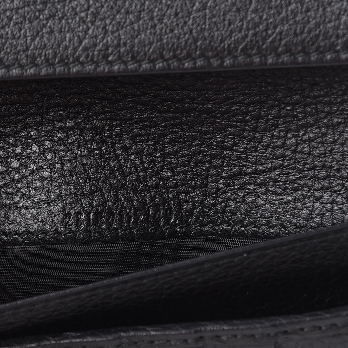 Calfskin Continental Flap Wallet Black