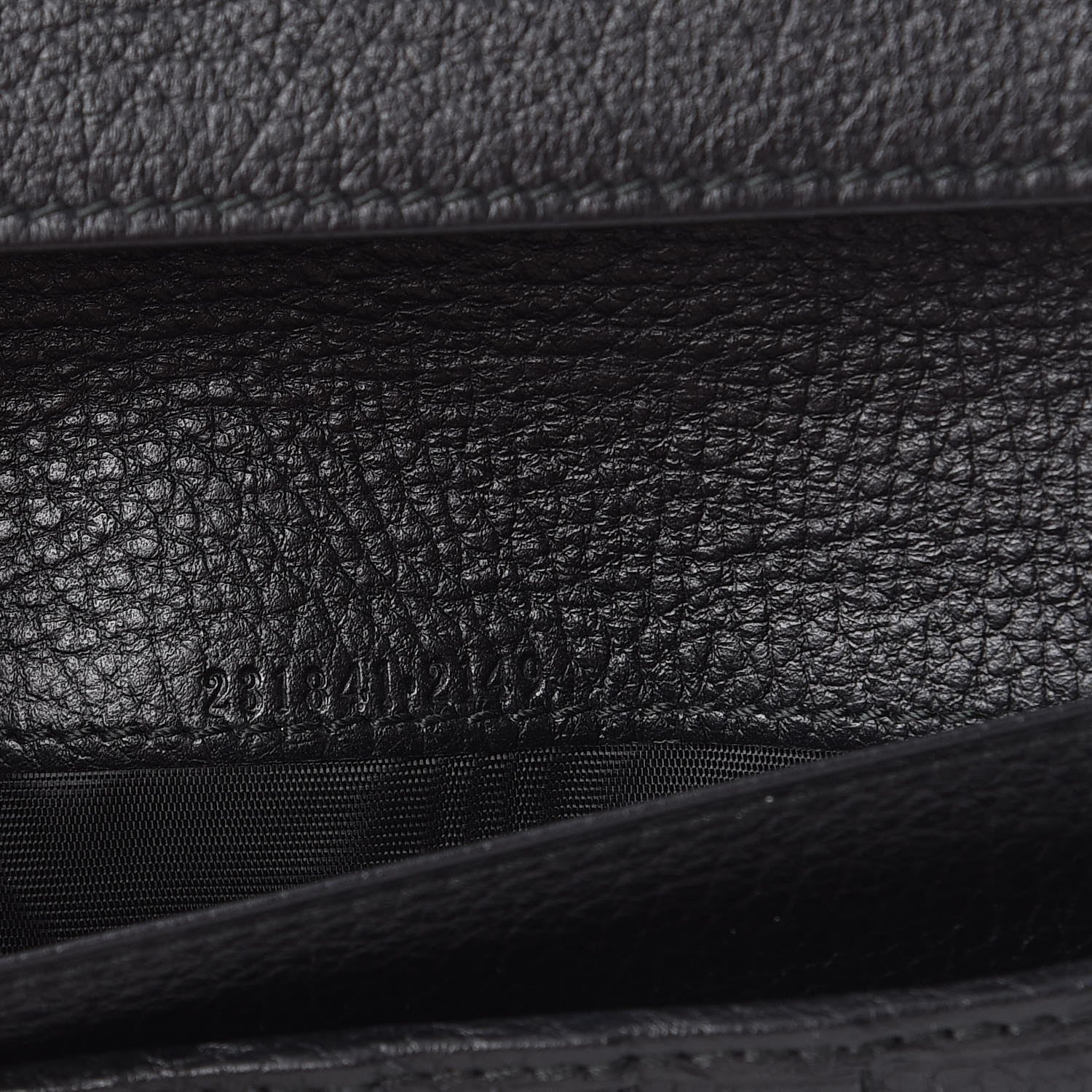 Gucci Calfskin Continental Flap Wallet Black 8 of 8