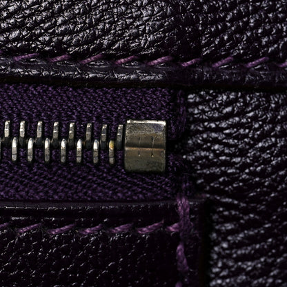 Hermes Taurillon Clemence Birkin 40 Raisin 20 of 46