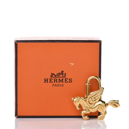Hermes Pegasus Cadena Lock Gold 5 of 5