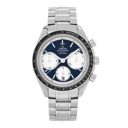 Omega Stainless Steel 40mm Speedmaster Racing Co-Axial Chronograph Automatic Watch Black 326.30.40.50.01.002 1 of 4