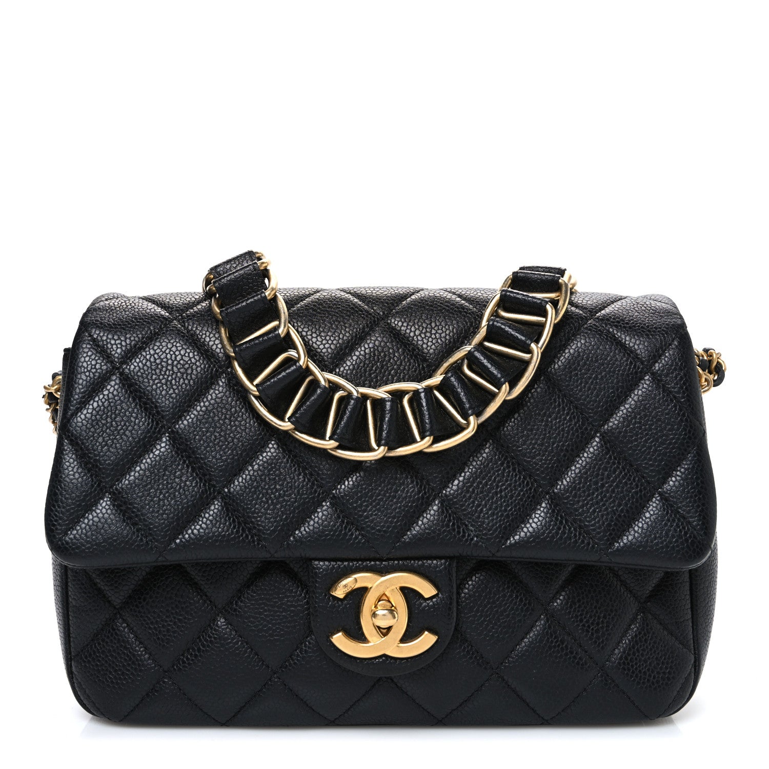 Chanel Caviar Quilted Chain Soul Flap Black 1 of 10