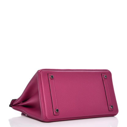Hermes Togo Birkin 30 Rose Pourpre 4 of 30