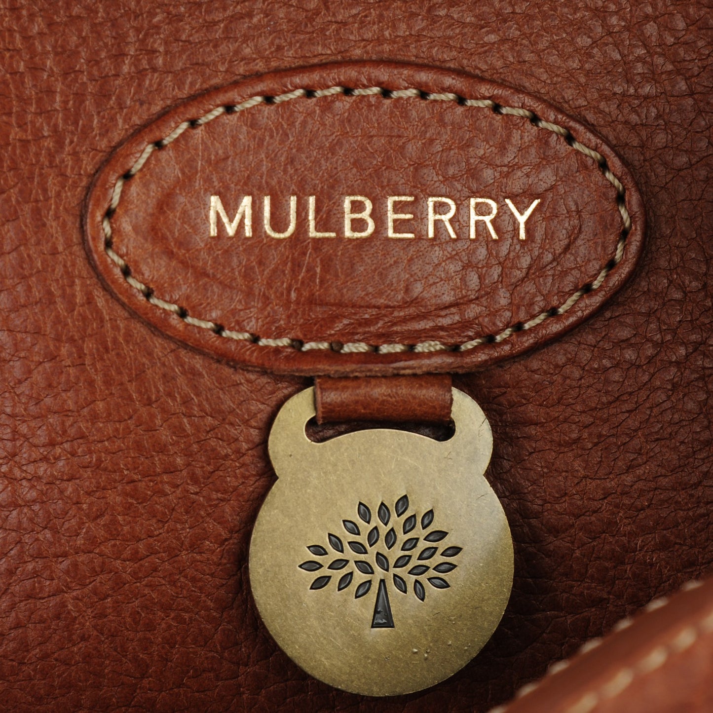 Natural Leather Bayswater Oak