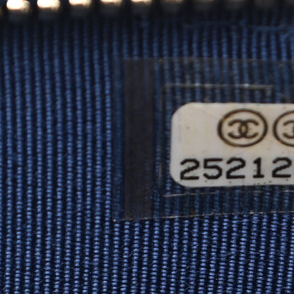 Chanel Lambskin Quilted Classic Flat Wallet Pouch Blue 7 of 7