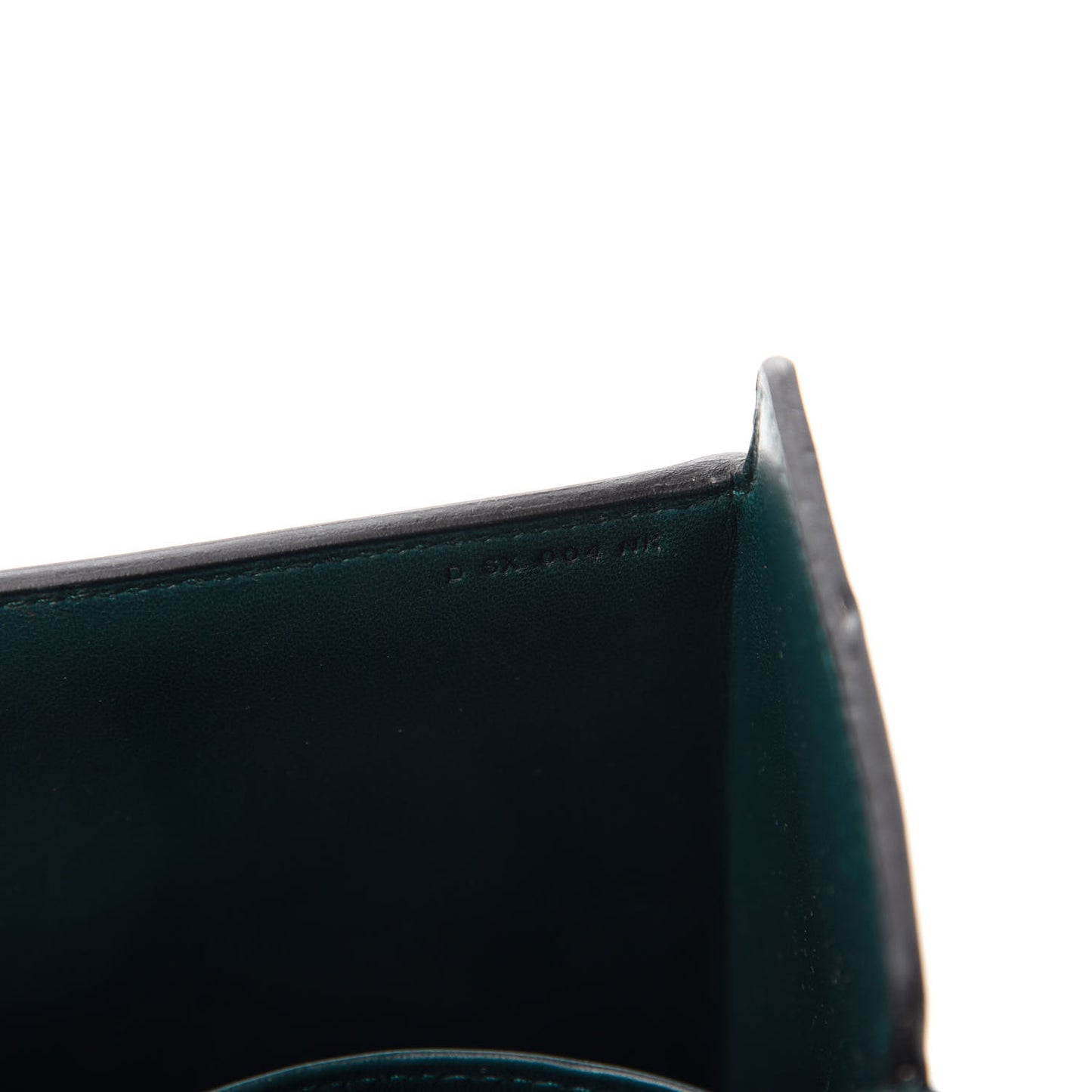 Chevre Mysore Cinhetic Boxy Top Handle Bag Vert Cypress