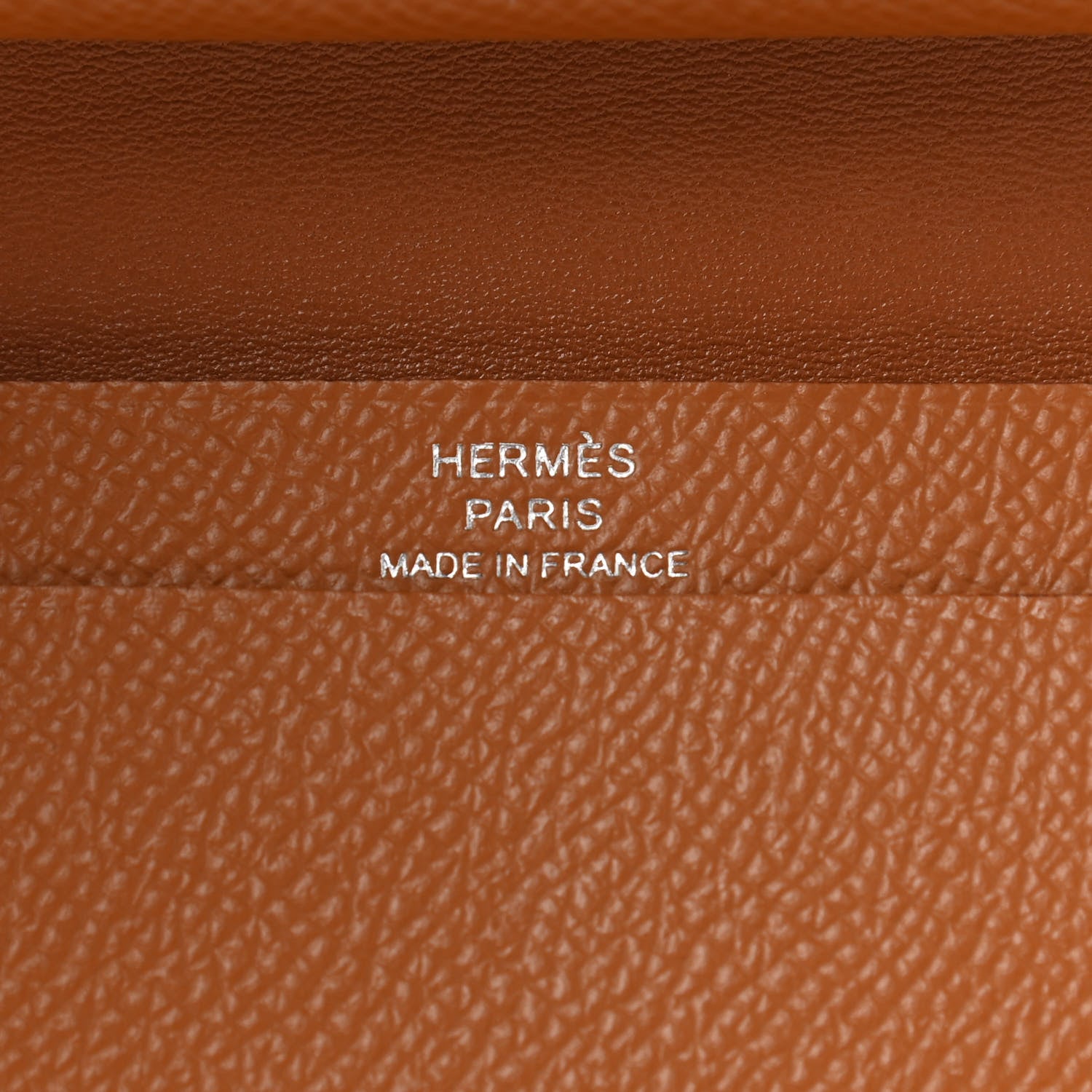 Hermes Epsom Mini Bearn Wallet Gold 5 of 6