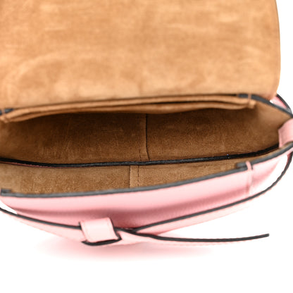 Loewe Grained Calfskin Mini Gate Crossbody Bag Pastel Pink 5 of 9