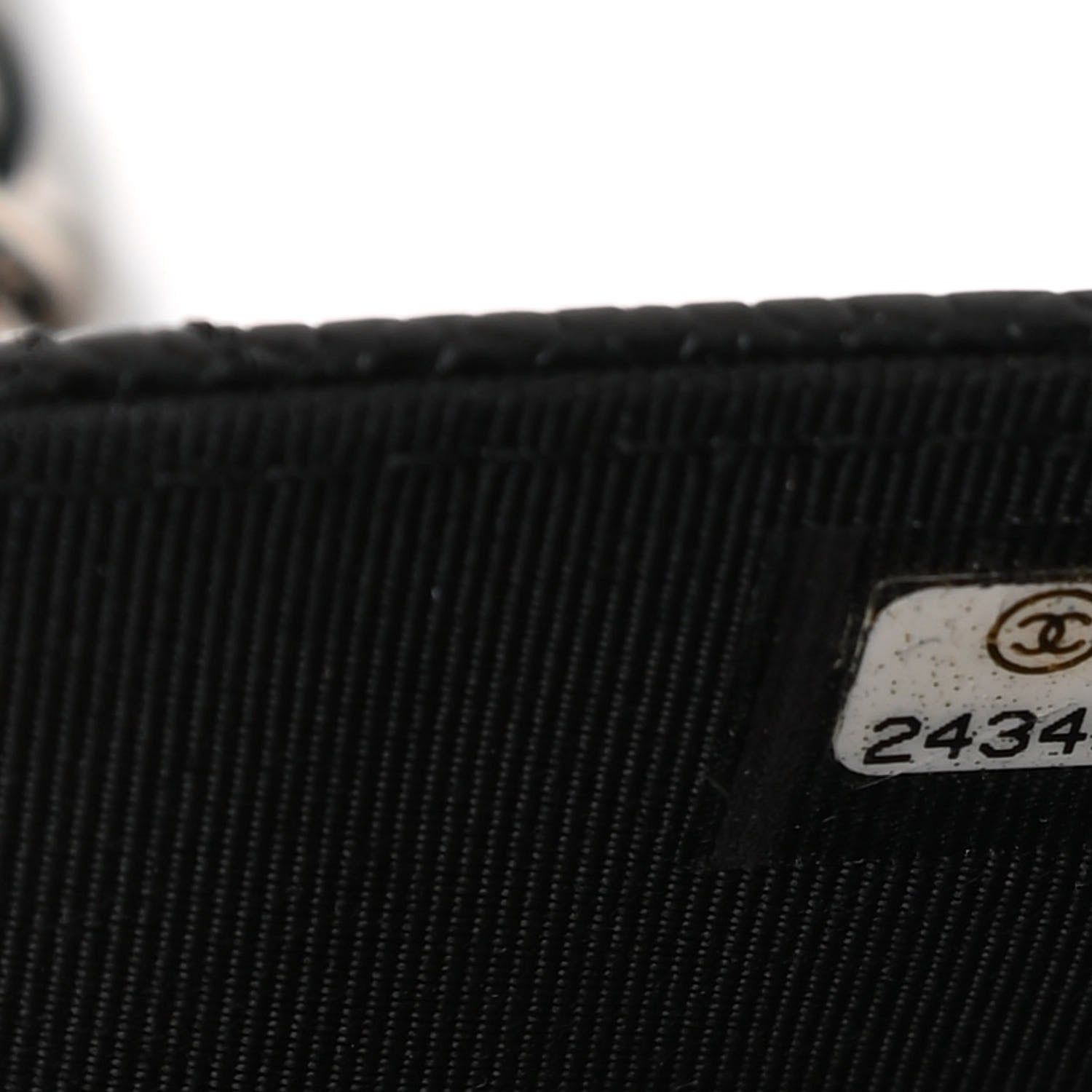 Chanel Caviar Quilted Wallet On Chain WOC Black 8 of 11