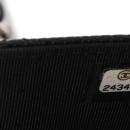 Chanel Caviar Quilted Wallet On Chain WOC Black 8 of 11