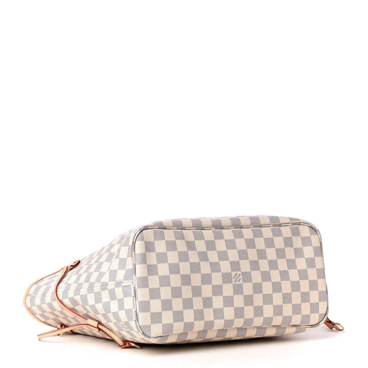 Damier Azur Neo Neverfull MM Rose Ballerine