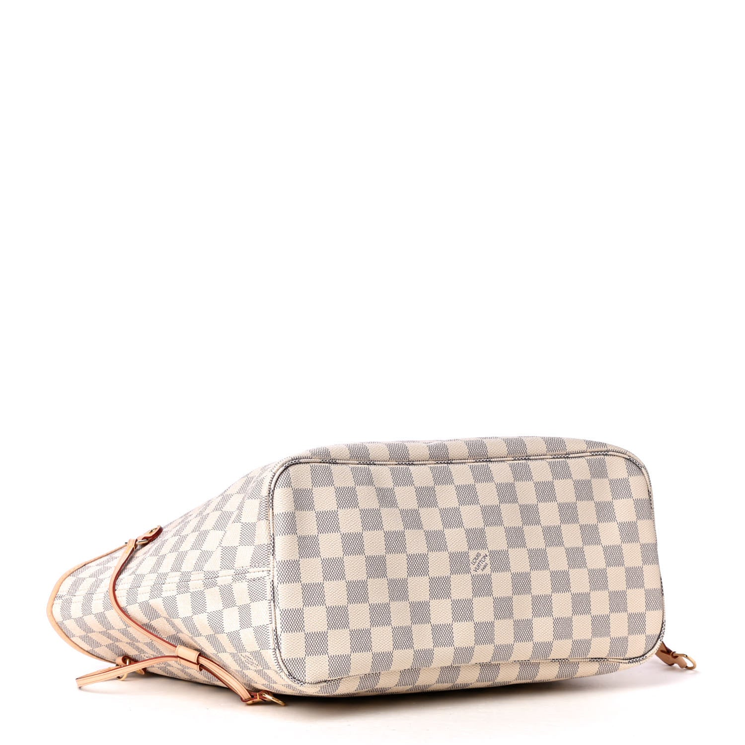 Louis Vuitton Damier Azur Neo Neverfull MM Rose Ballerine 3 of 4