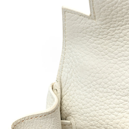 Hermes Taurillon Clemence Kelly Retourne 32 White 13 of 22