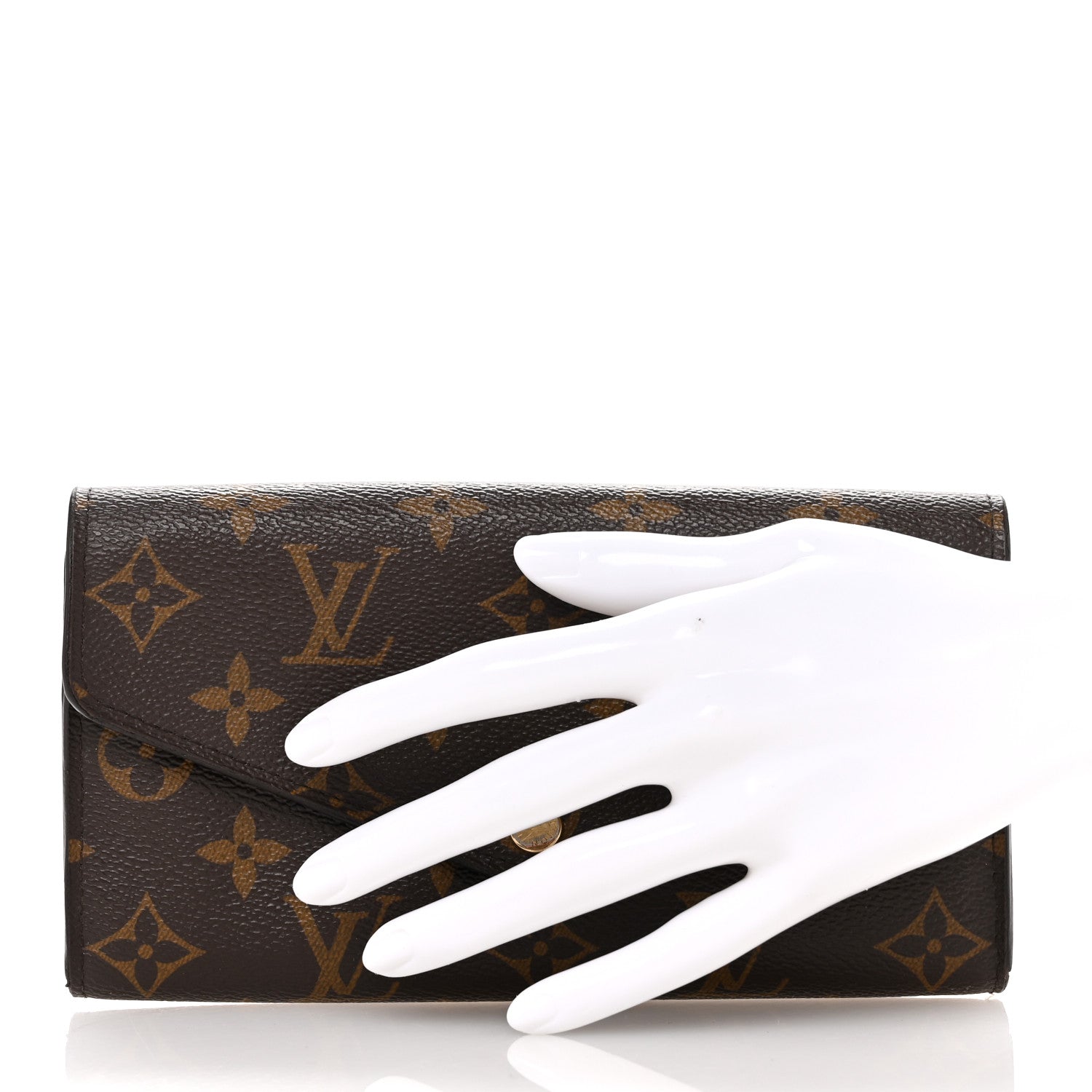 Louis Vuitton Monogram Sarah Wallet NM 2 of 7
