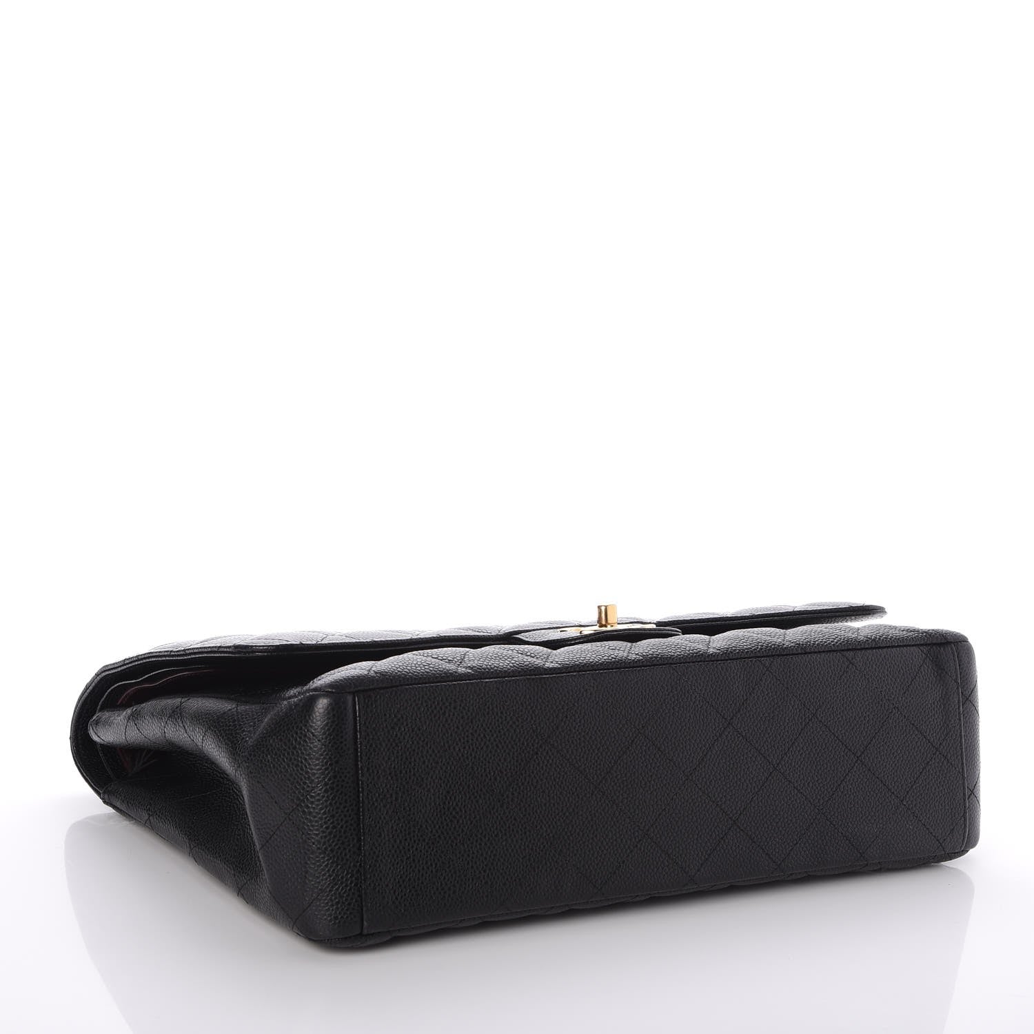 Chanel Caviar Quilted Maxi Double Flap Black 4 of 8