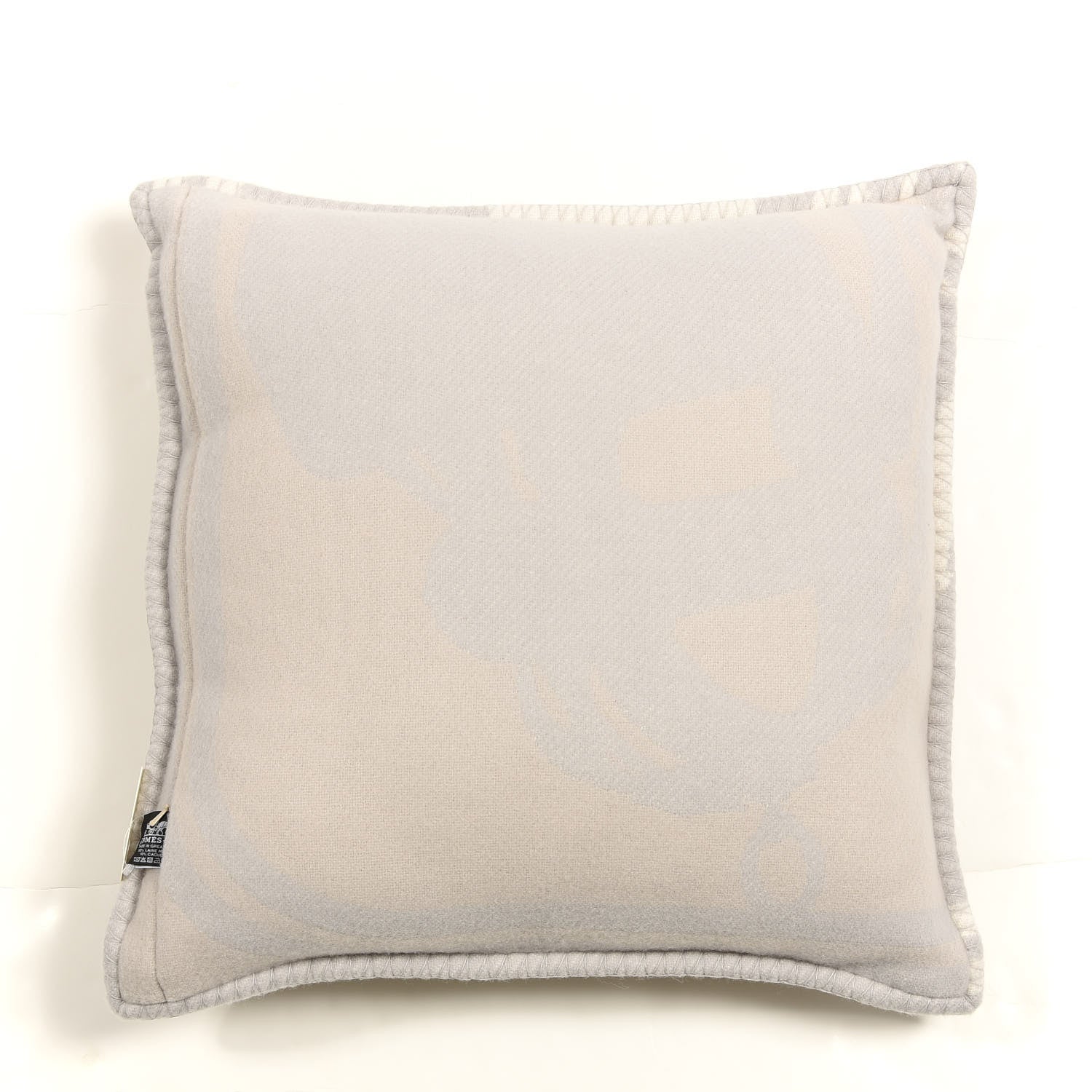 Hermes Wool Cashmere Brides De Gala Pillow Gris Perle 2 of 4